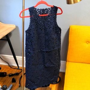 J Crew Party Dress Navy Blue